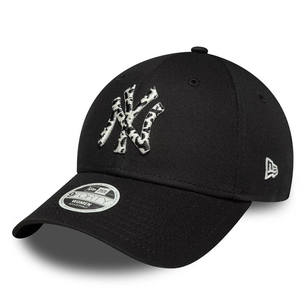 Dámská Čiapka New Era New York Yankees MLB Animal Infill 9FORTY 60771746 - čierne