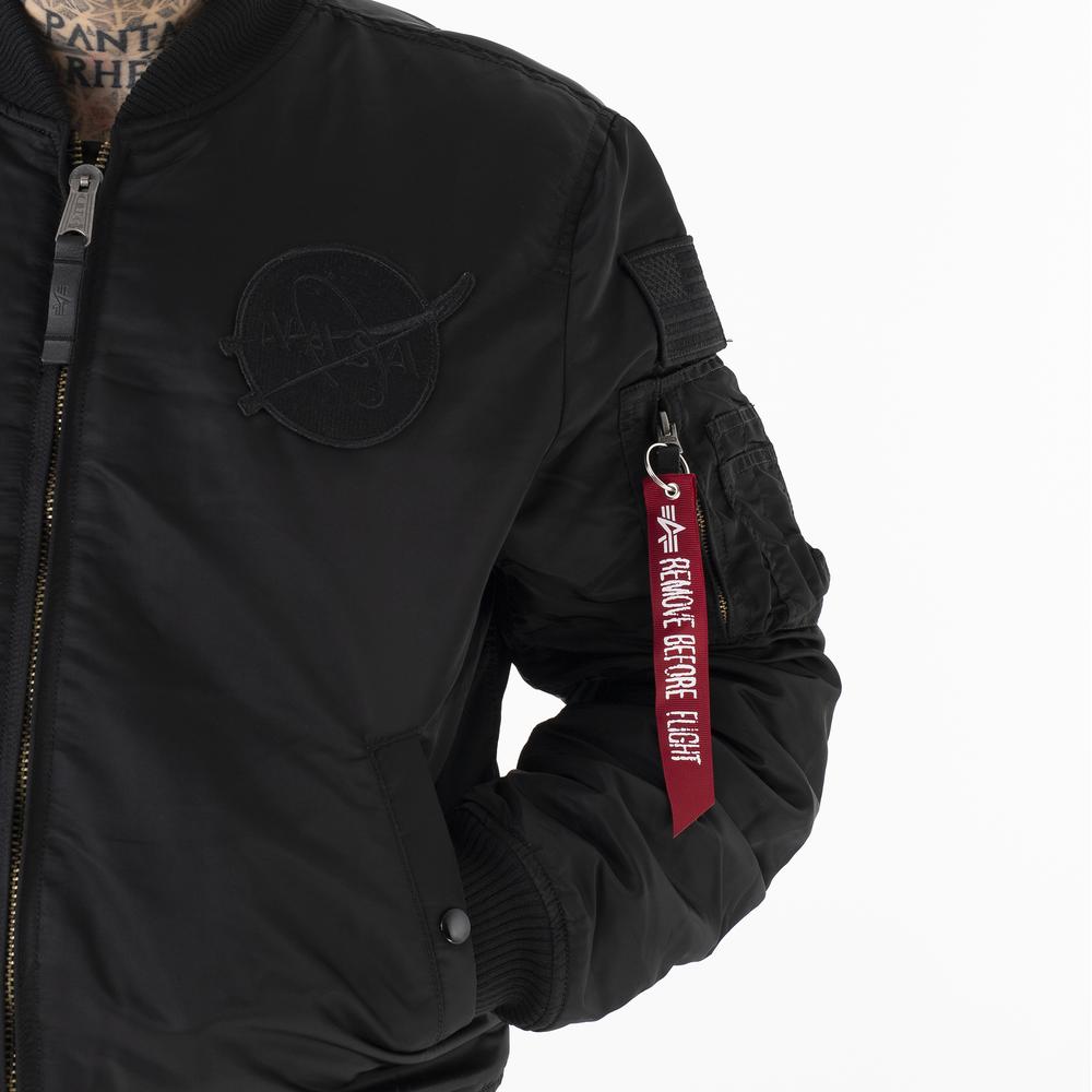 Bunda Alpha Industries MA-1 VF NASA Bomber 166107404 - čierne