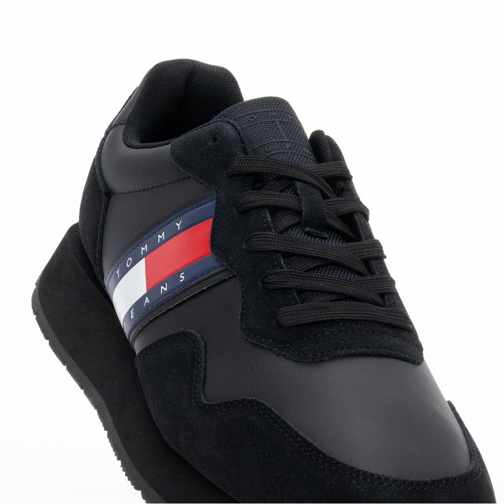 Topánky Tommy Jeans TJM Modern Runner EM0EM01316-BDS - čierne