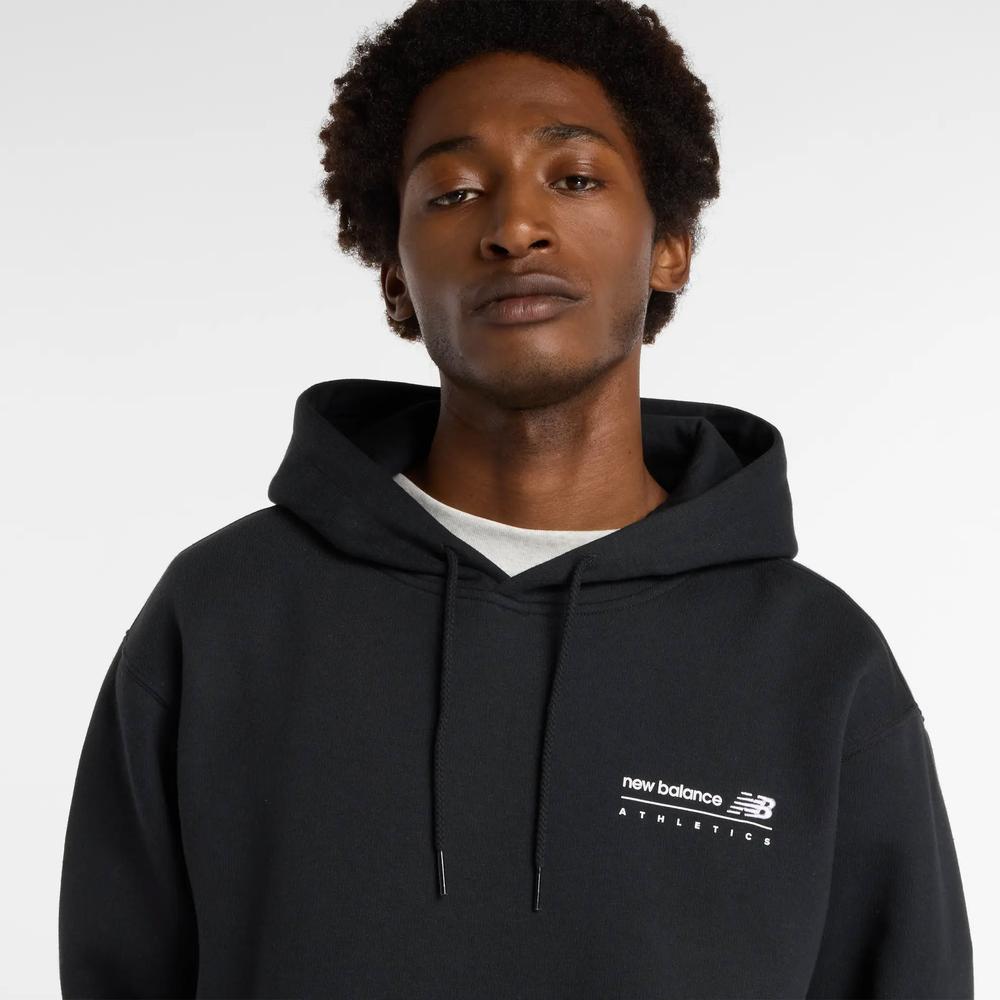 Pánske blúza New Balance MT53528BK - čierne