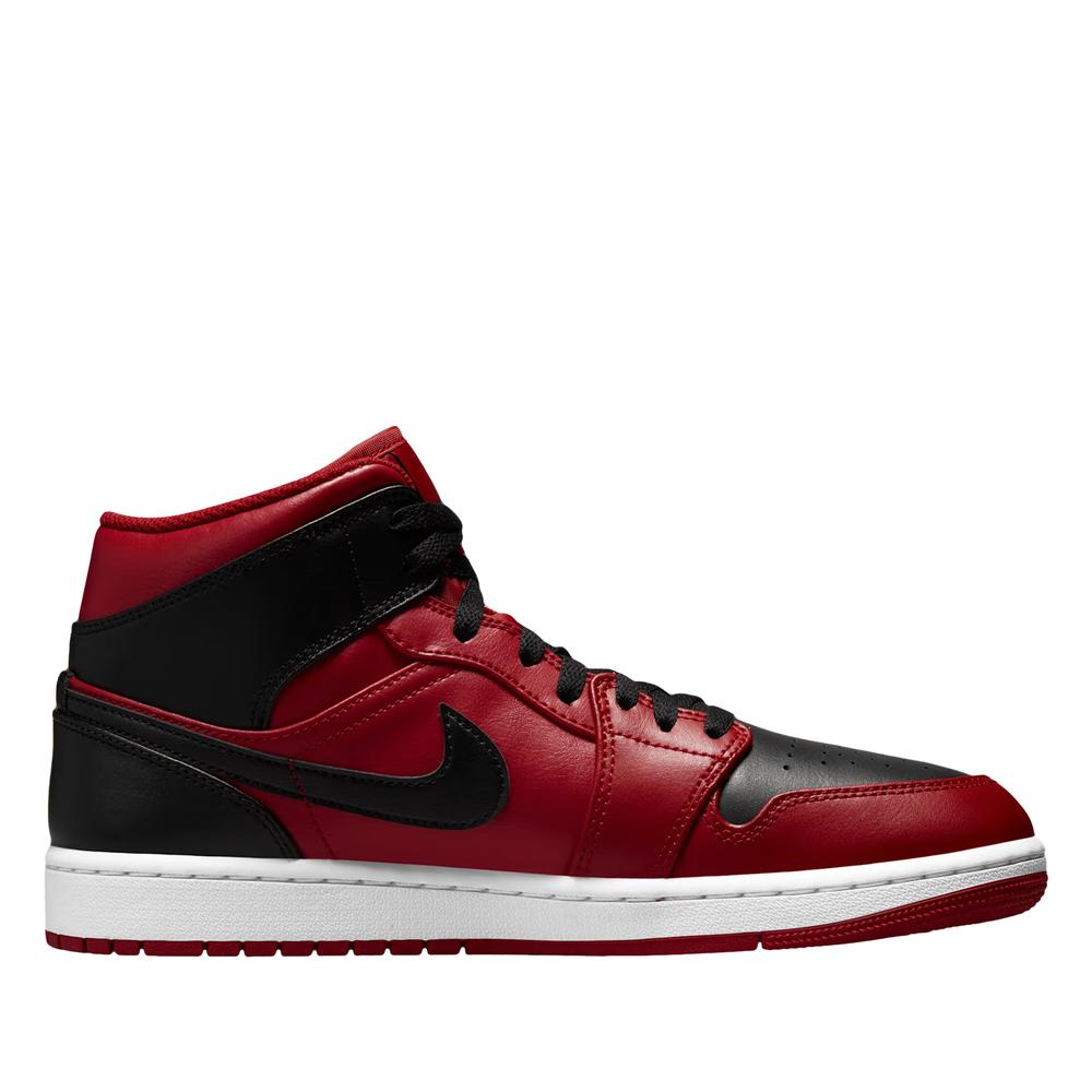 Pánske topánky Air Jordan 1 MID 554724-660 - červené