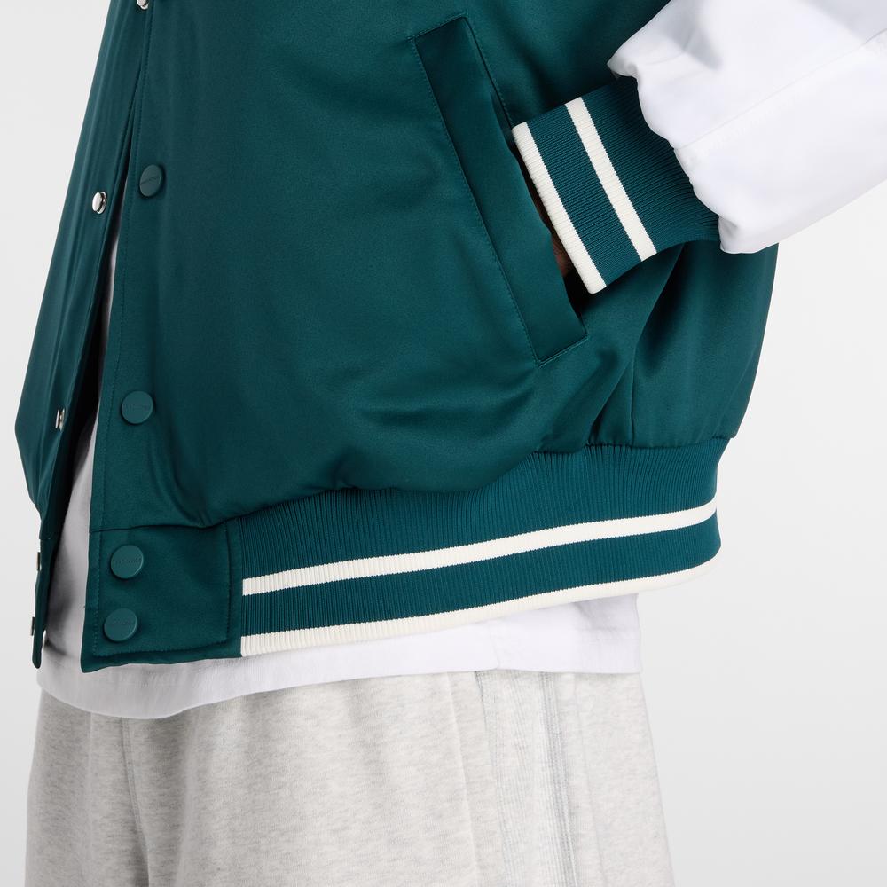 Mužský vetrovka New Balance MJ6102R7AAV - zelené