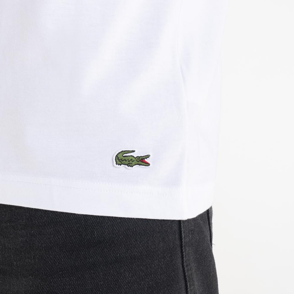Tričko Lacoste TH1285-001 - biele