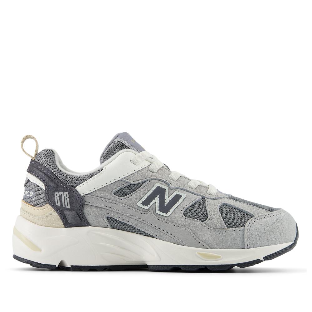 Detské topánky New Balance PV878GG1 - šedý
