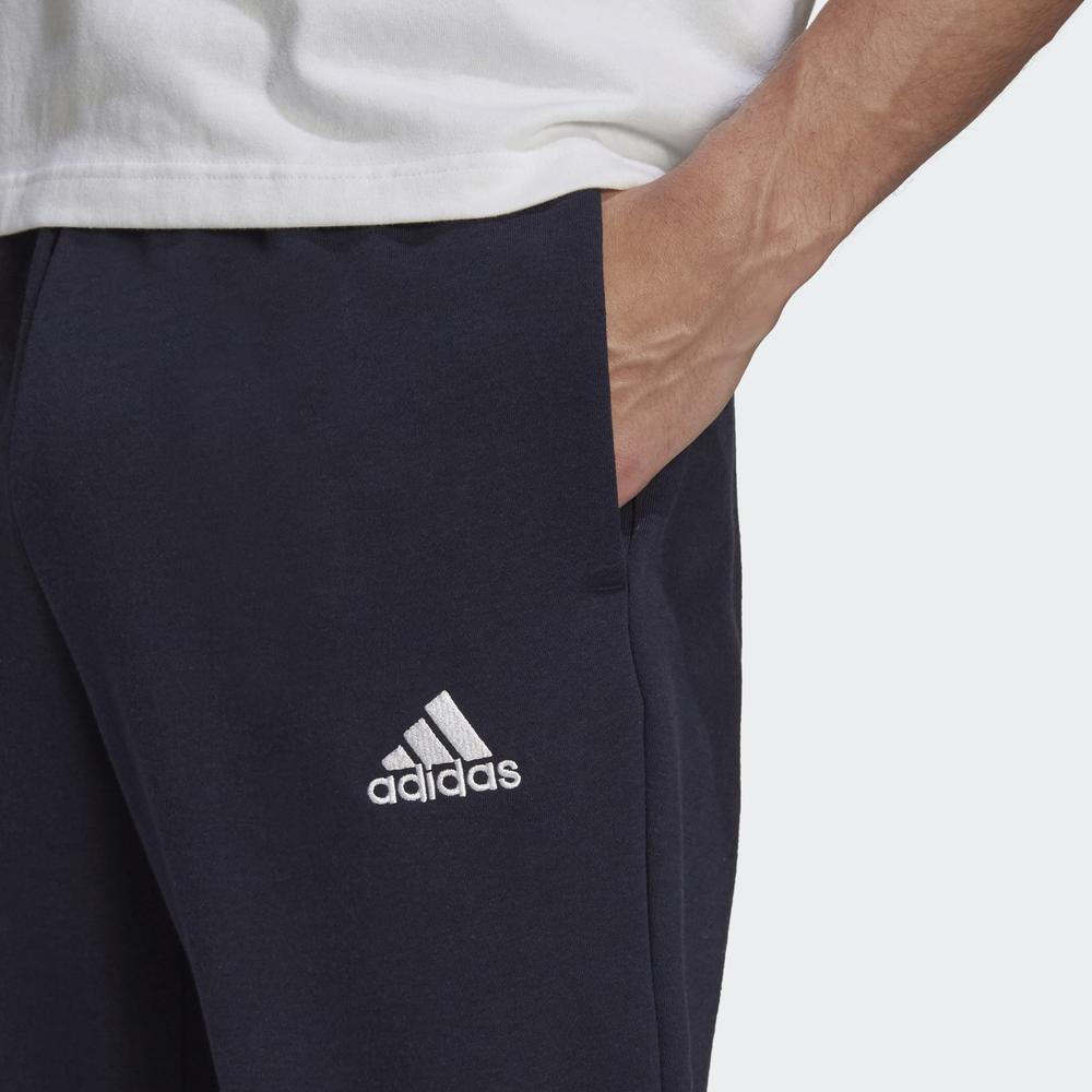adidas Essentials Fleece Regular Fit Tapered Cuff H33664 - tmavomodré