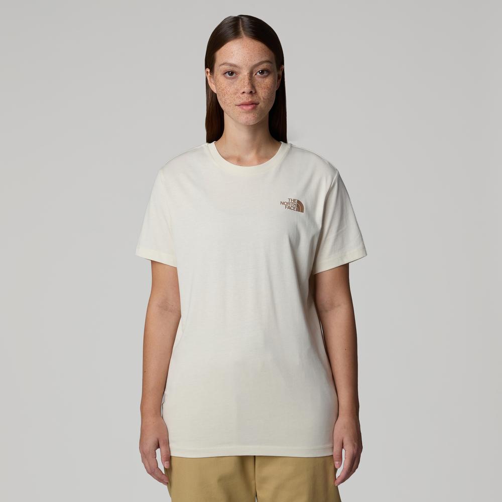 Tričko The North Face Redbox 0A87NK9IZ1 - biele