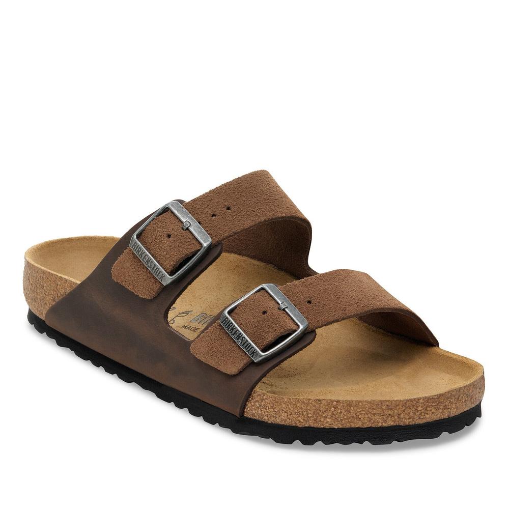 Klapky pánske Birkenstock Arizona 1030677 - hnedé