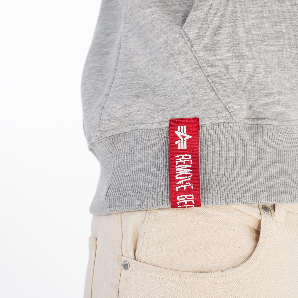 Blúza Alpha Industries Basic Hoody 17831217 - šedý
