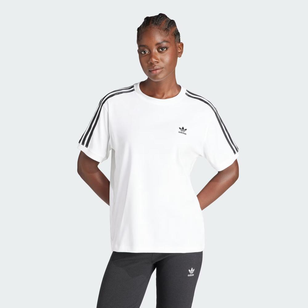 Tričko adidas Originals 3-Stripes IR8051 - biele