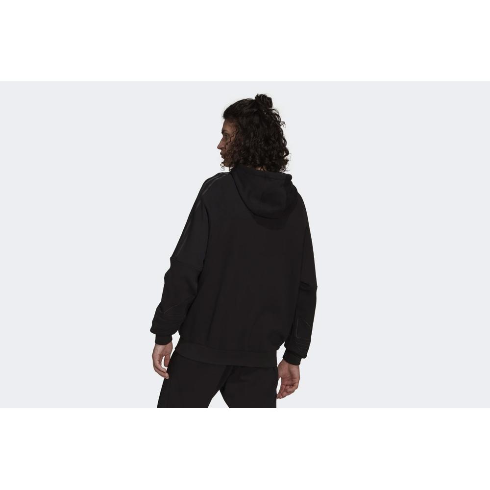 Blúza adidas Originals Graphics Tricolor Hoodie H13453 - čierne