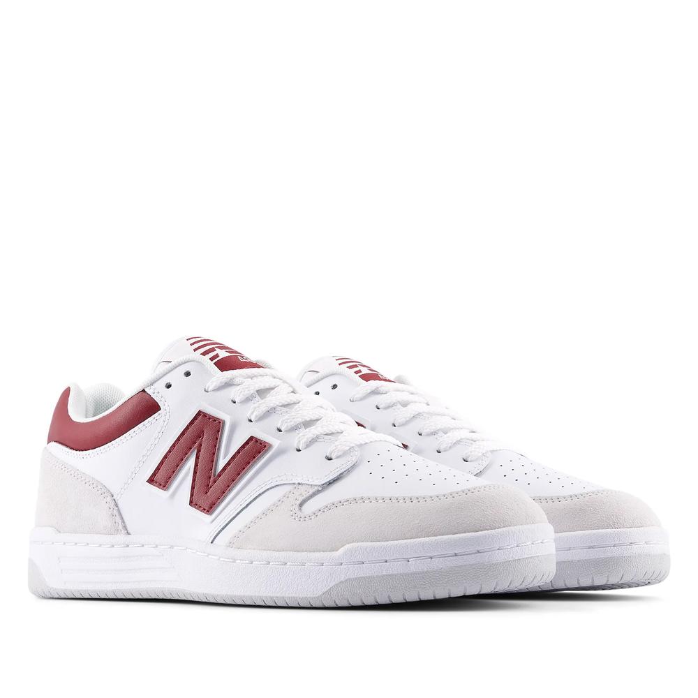 Unisex topánky New Balance BB480LIR - biele