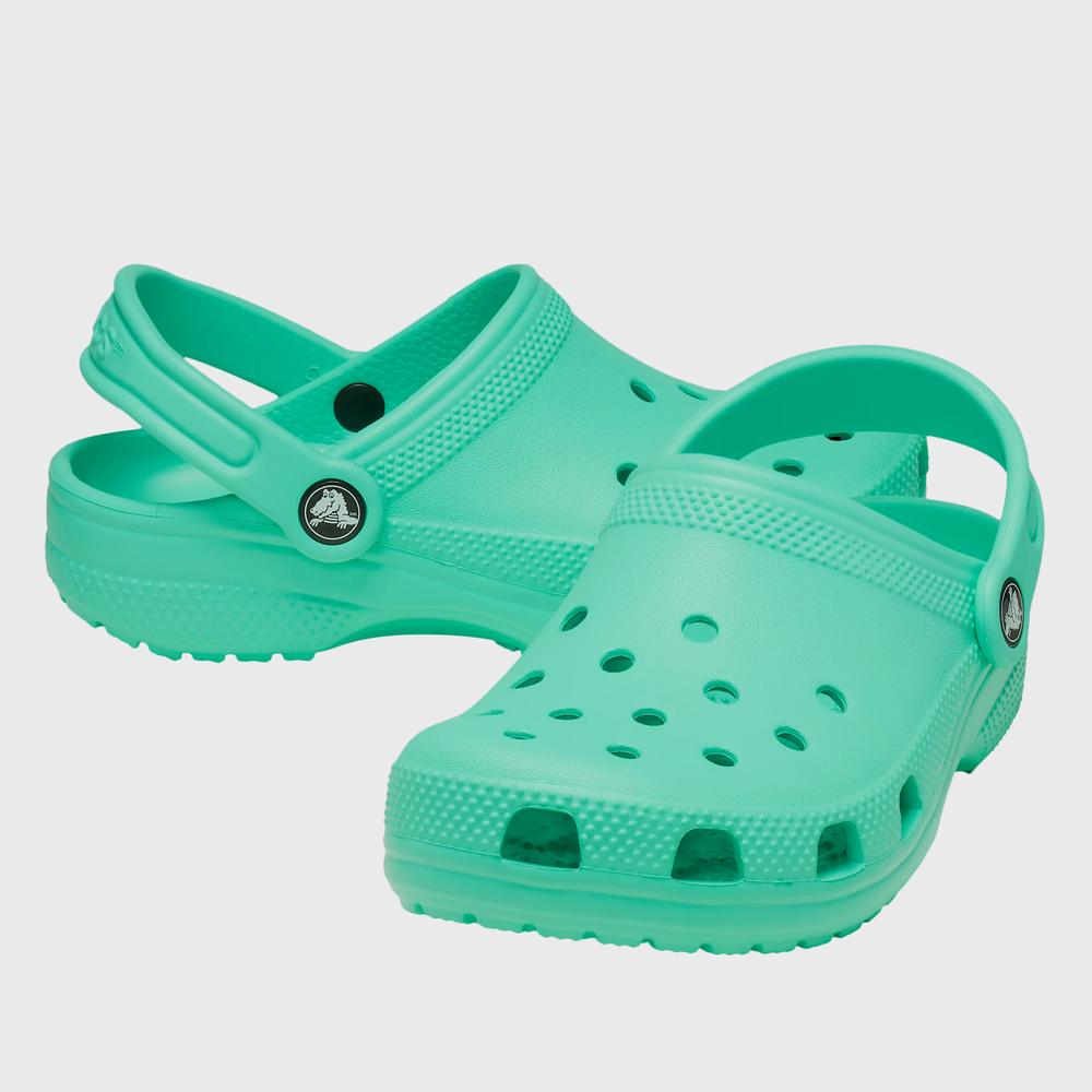 Klapky Crocs Classic Clog 206991-3WM - zelené