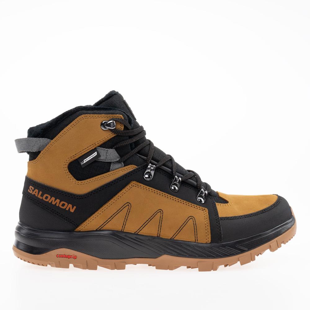 Topánky Salomon Outchill Thinsulate Climasalomon L47381900 - hnedé