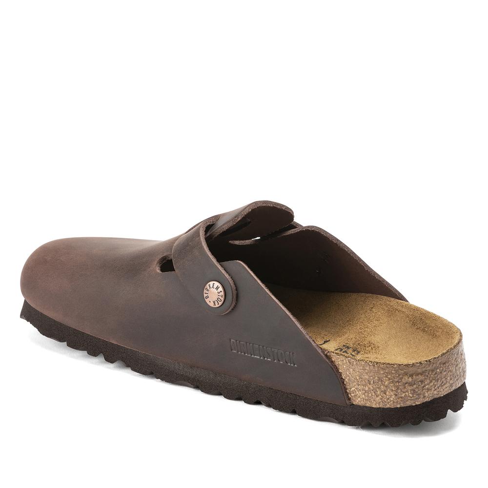 Klapky pánske Birkenstock Boston 860131 - hnedé
