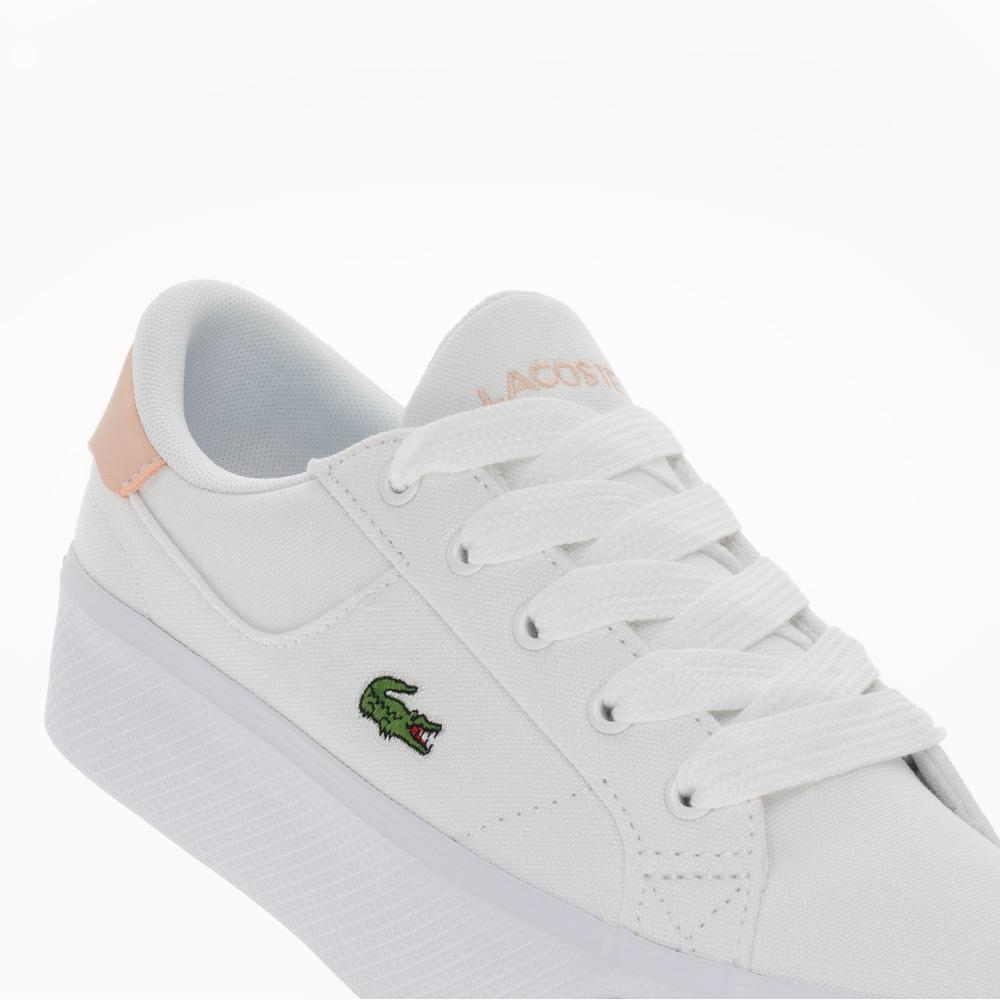Topánky Lacoste Ziane Platform 125 1 CFA 749CFA0017-1Y9 - biele