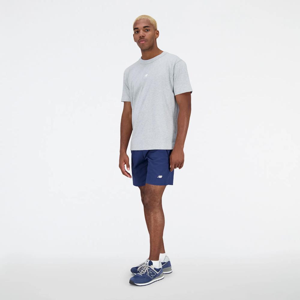 Pánske tričko New Balance MT31504AG - šedý