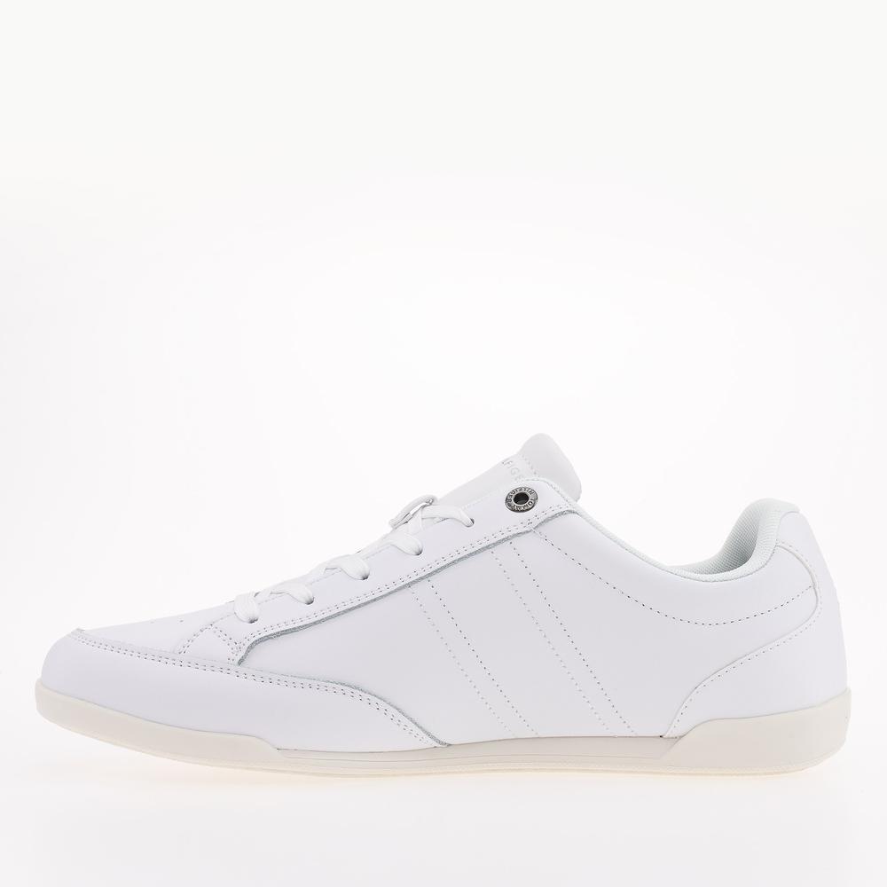 Topánky Tommy Hilfiger Classic LO Cupsole Leather FM0FM04277-YBR - biele