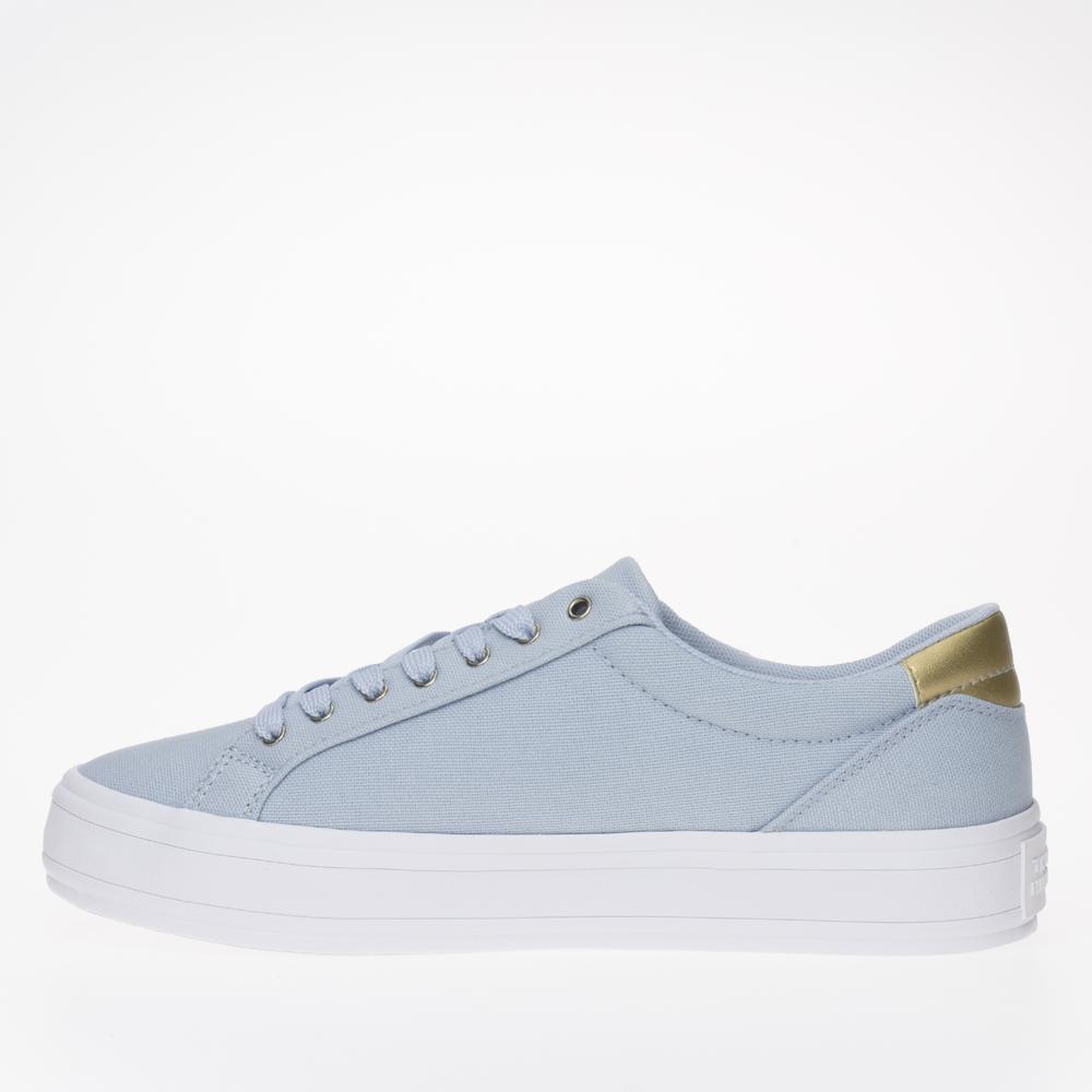 Topánky Tommy Hilfiger Essential Vulc Canvas FW0FW07682-C1O - modré
