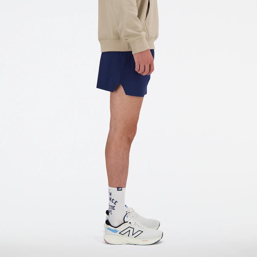 Pánske šortky New Balance MS41286NNY - tmavomodré
