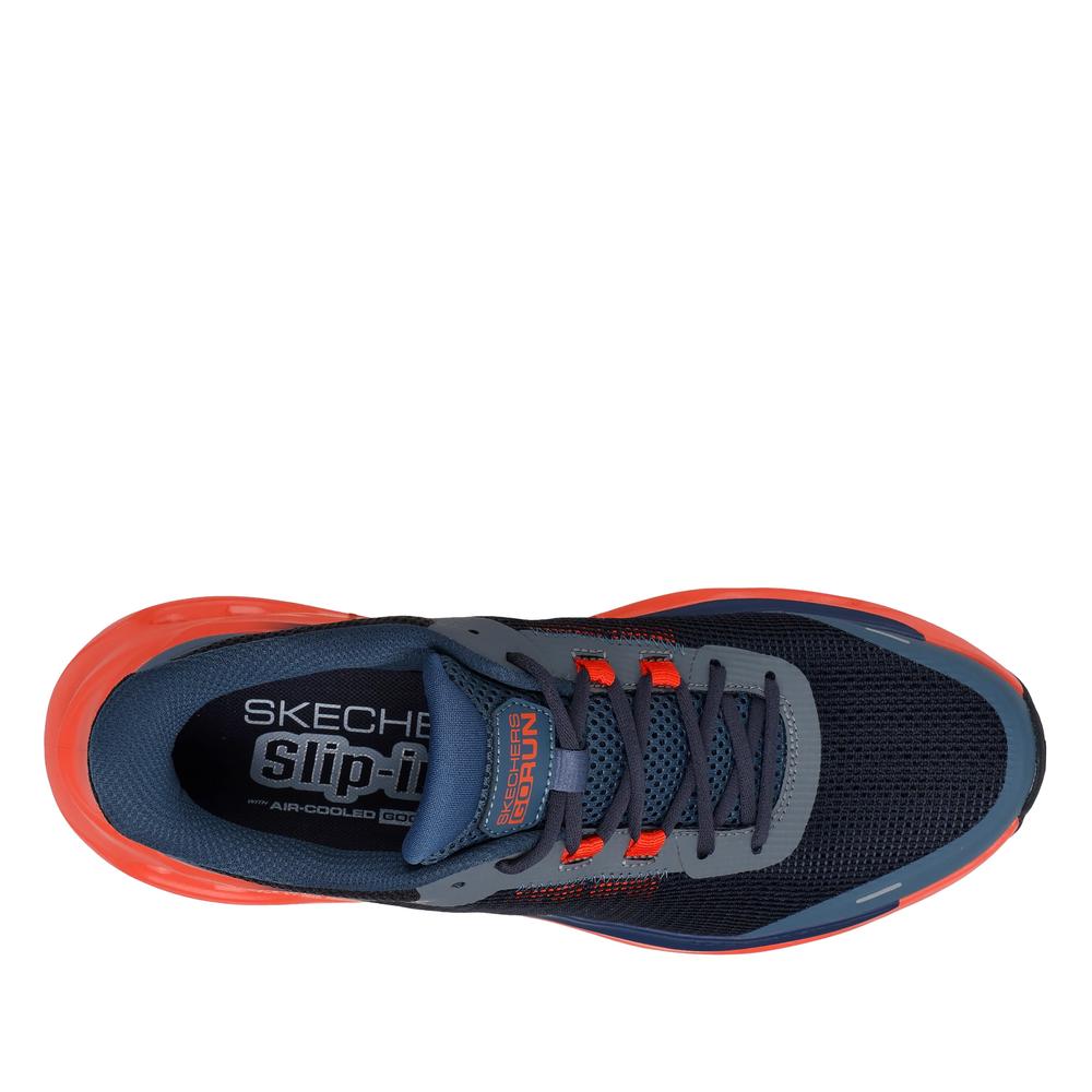 Topánky pánske Skechers Slip-ins: Max Cushioning Glide-Step Aberdeen 220422NVOR - tmavomodré
