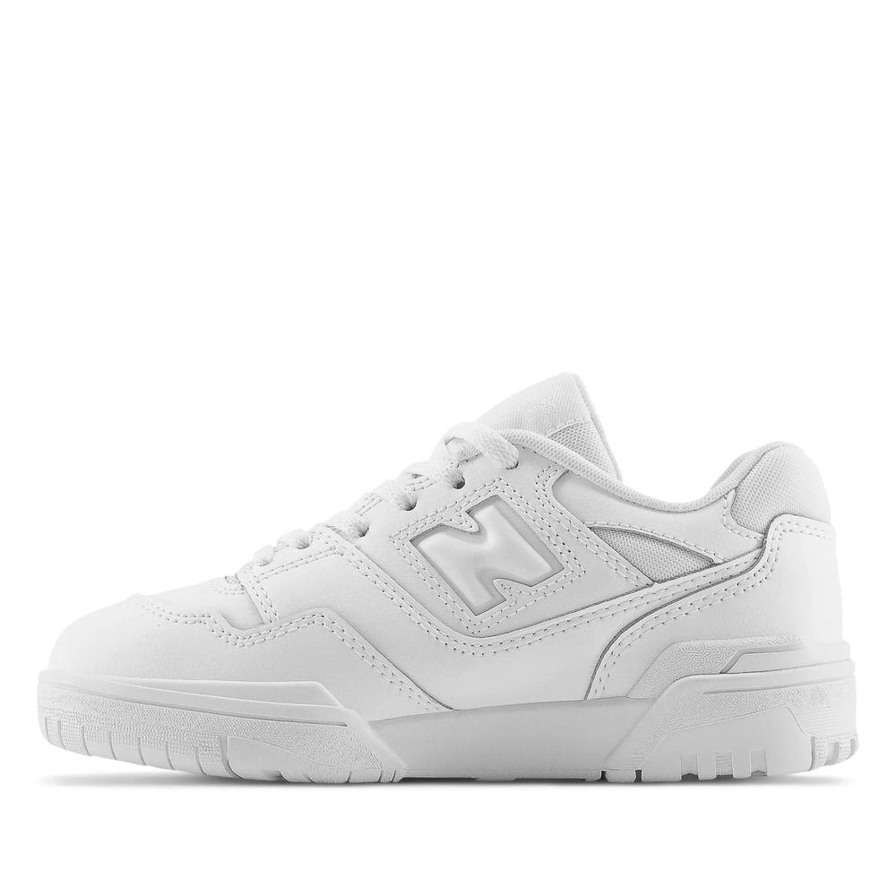 Detské topánky New Balance GSB550WW – biele
