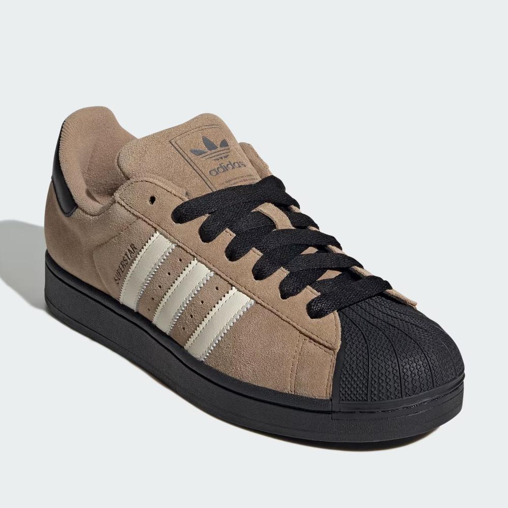 Unisex topánky adidas Originals Superstar II JQ3221 - hnedé