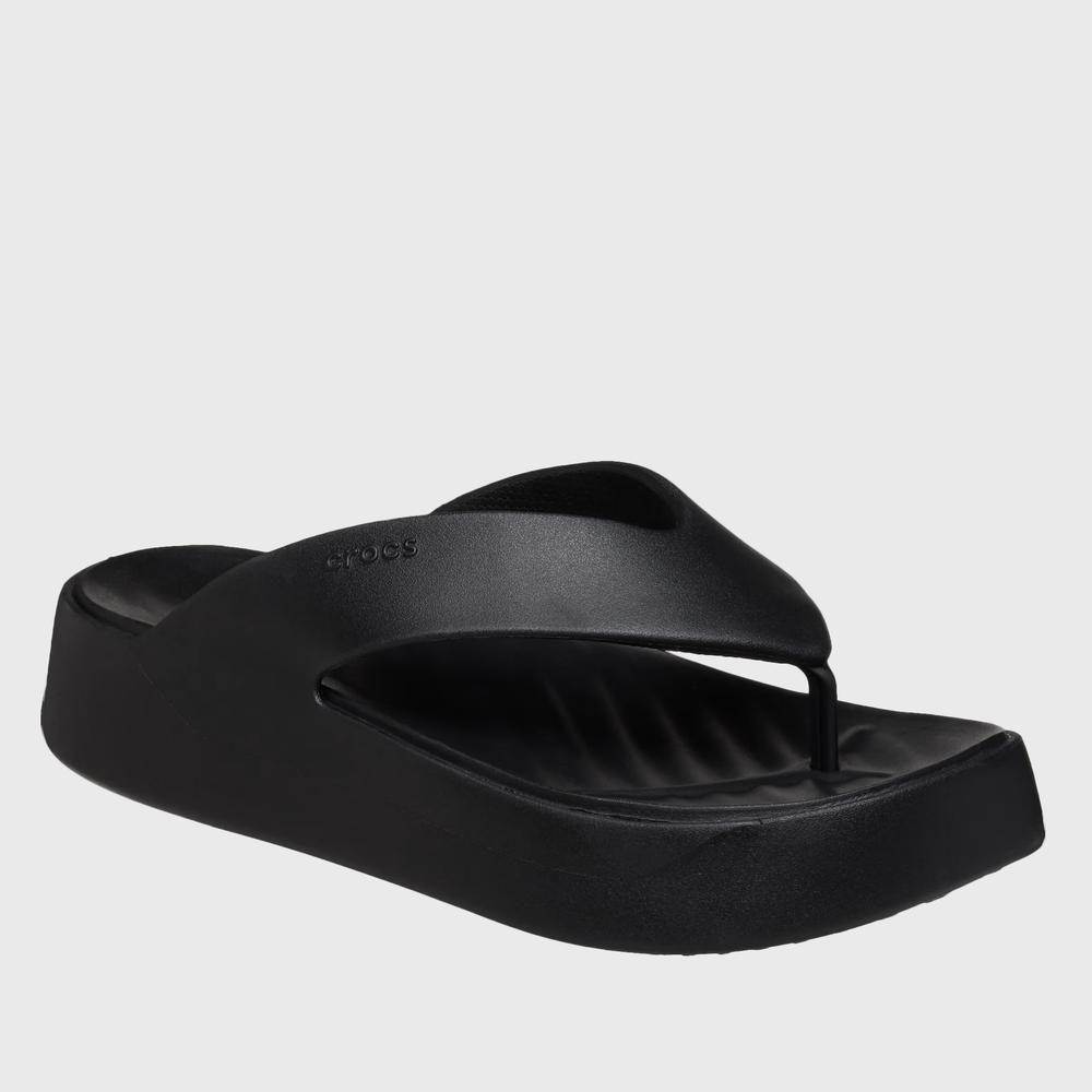 Klapky Crocs Getaway Platform Flip 209410-001 - čierne