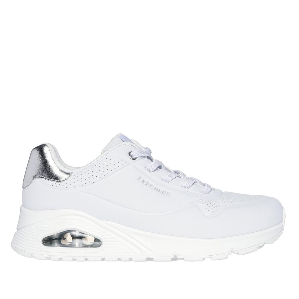 Topánky Skechers Uno Shimmer Away 155196WSL - biele