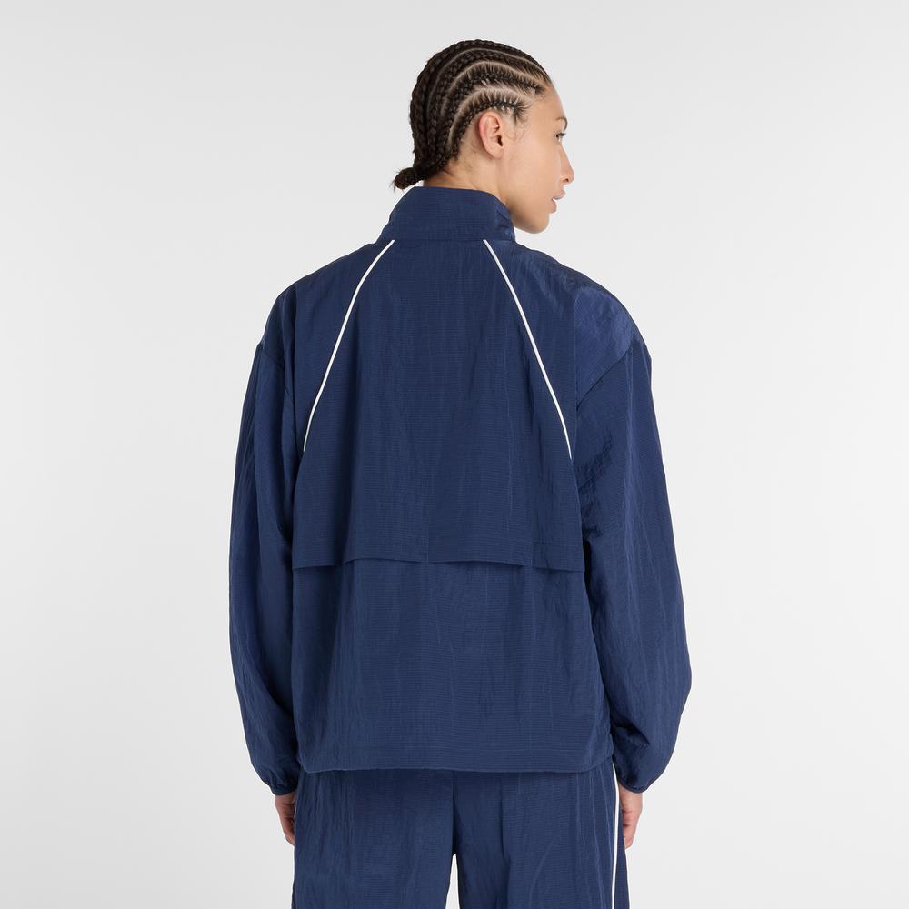 Dámská bunda New Balance WJ6113KSNNY - tmavomodré