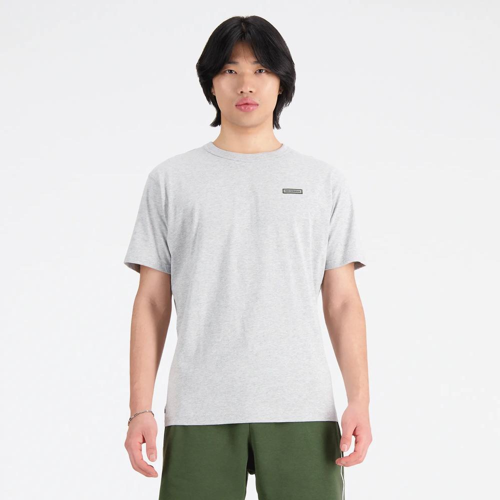 Pánske tričko New Balance MT33517AG - šedý