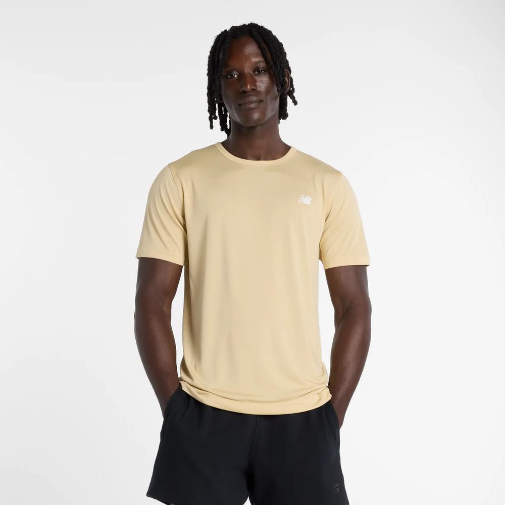 Pánske tričko New Balance MT61O0U4ABC - žltá