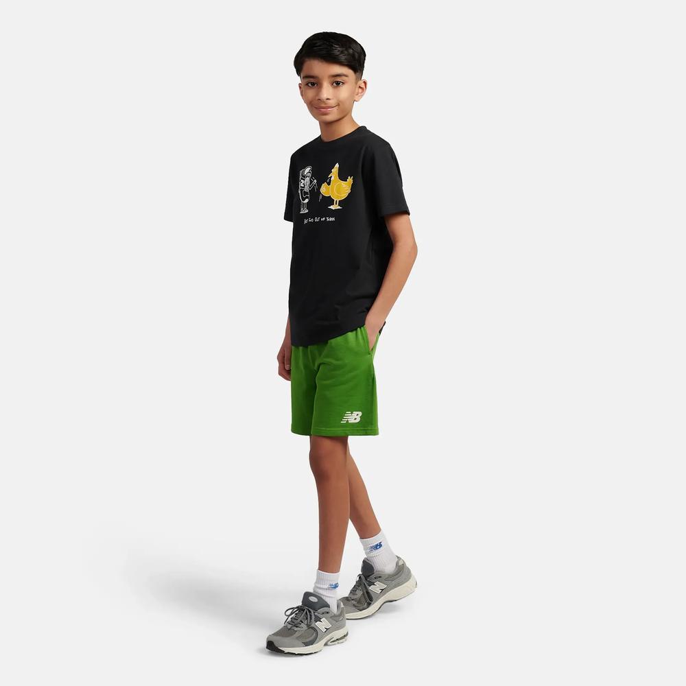 Tričko detské New Balance LAKB0257BK - čierne