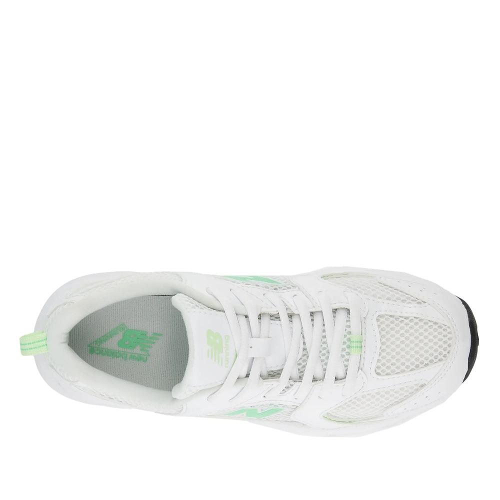 Detské topánky New Balance GR530SM - biele
