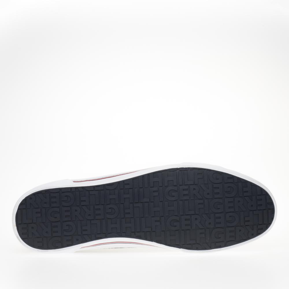 Topánky Tommy Hilfiger Core Corporate Vulc Canvas FM0FM04560-DW5 - tmavomodré