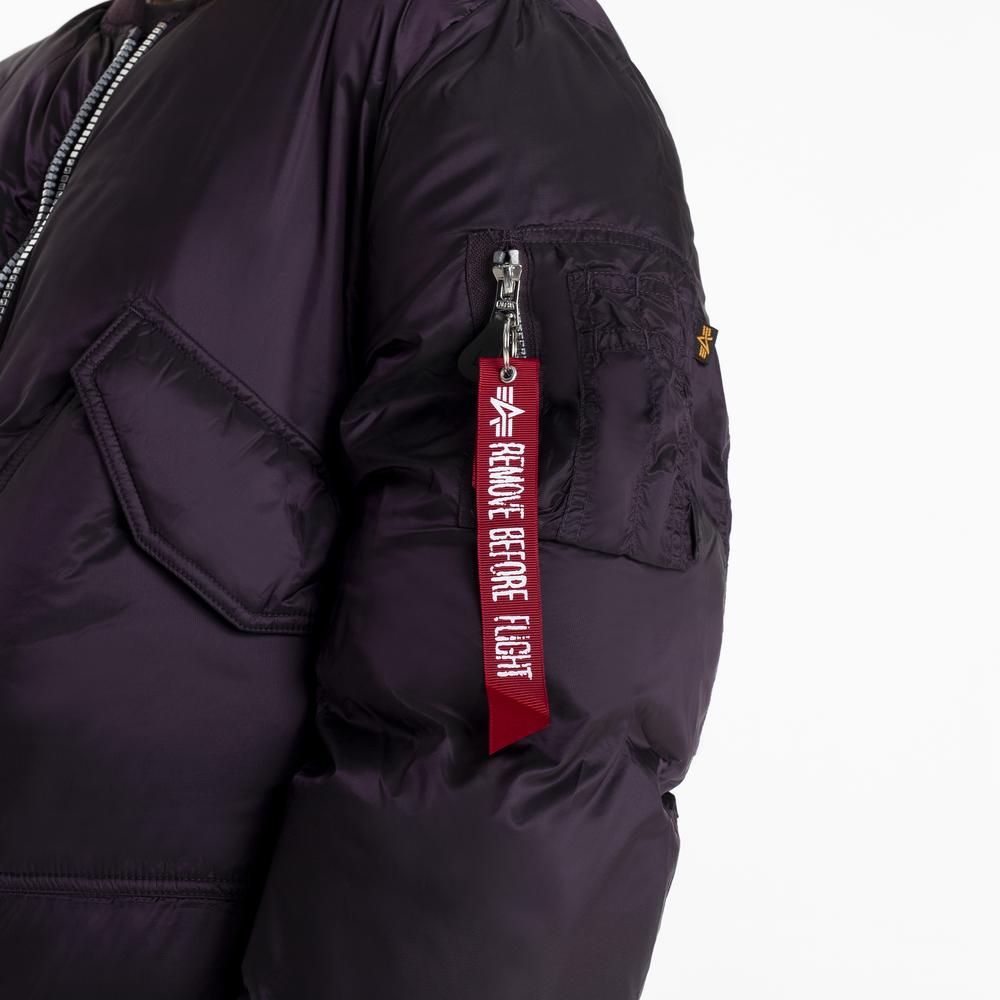 Bunda Alpha Industries MA-1 Padded 148004719 - fialové