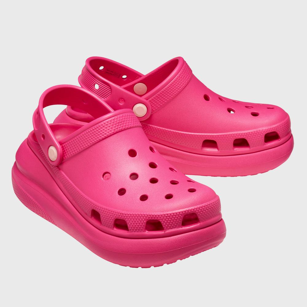 Klapky Crocs Classic Crush Clog 207521-6ZQ - ružové