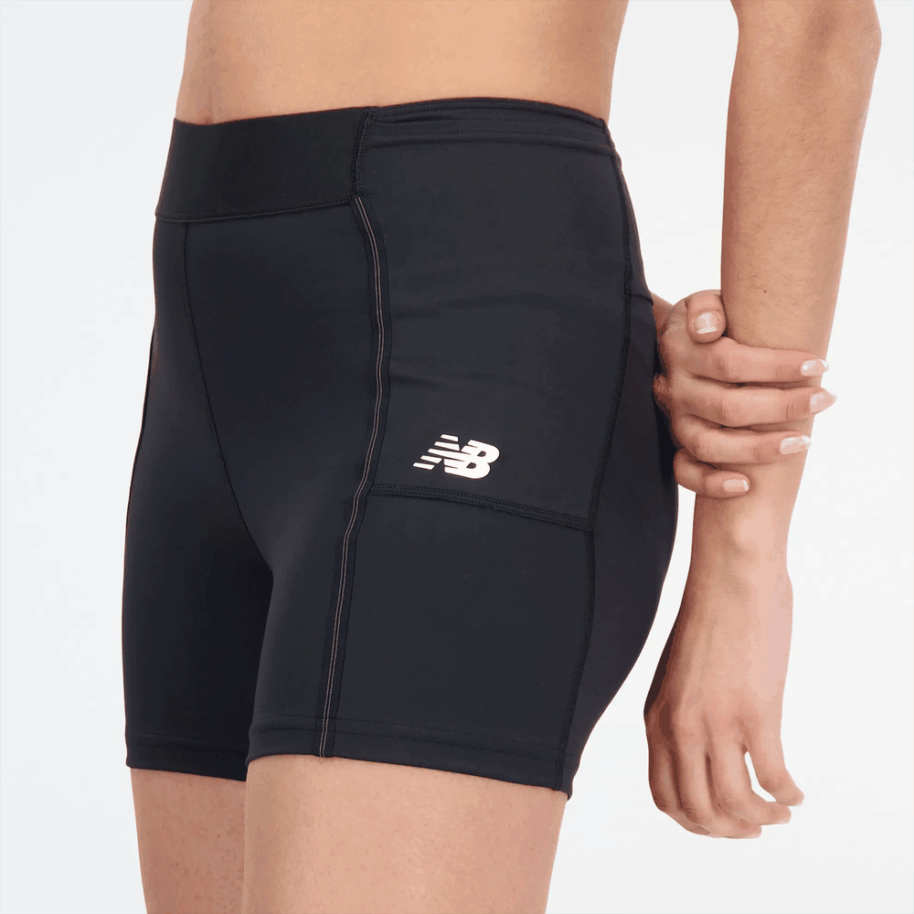 Dámske šortky New Balance WS33283BK - čierne