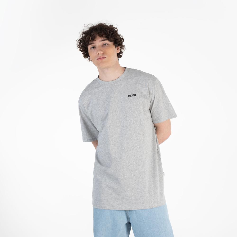 Tričko Prosto Base KL251MTEE1041 - šedý