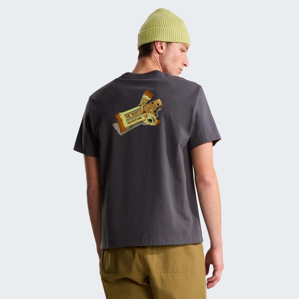 Tričko pánske The North Face Snack 0A8GB4RHI1 - šedý