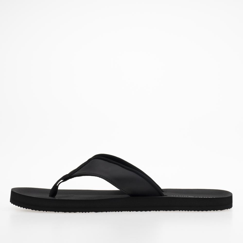 Žabky Tommy Hilfiger Comfortable Padded FM0FM04473-BDS - čierne