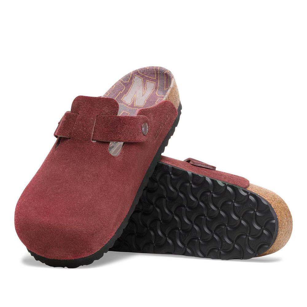 Klapky dámske Birkenstock Boston 1030648 - červené
