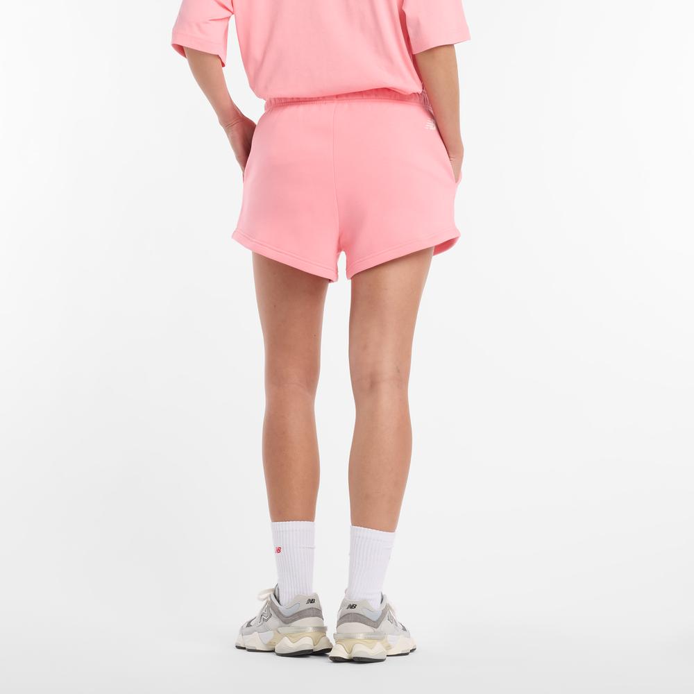Dámske šortky New Balance WB61Y80AAA6 - ružové