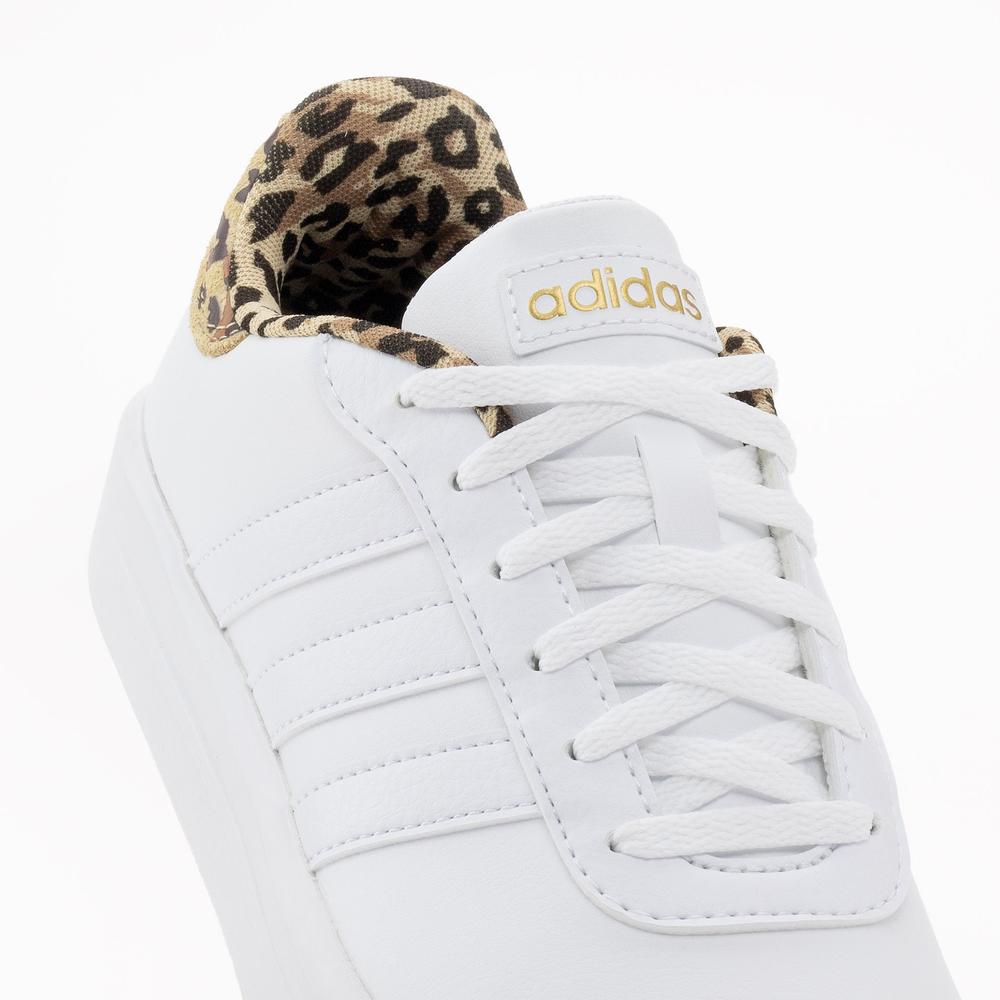 Topánky adidas Court Platform GW9786 - biele