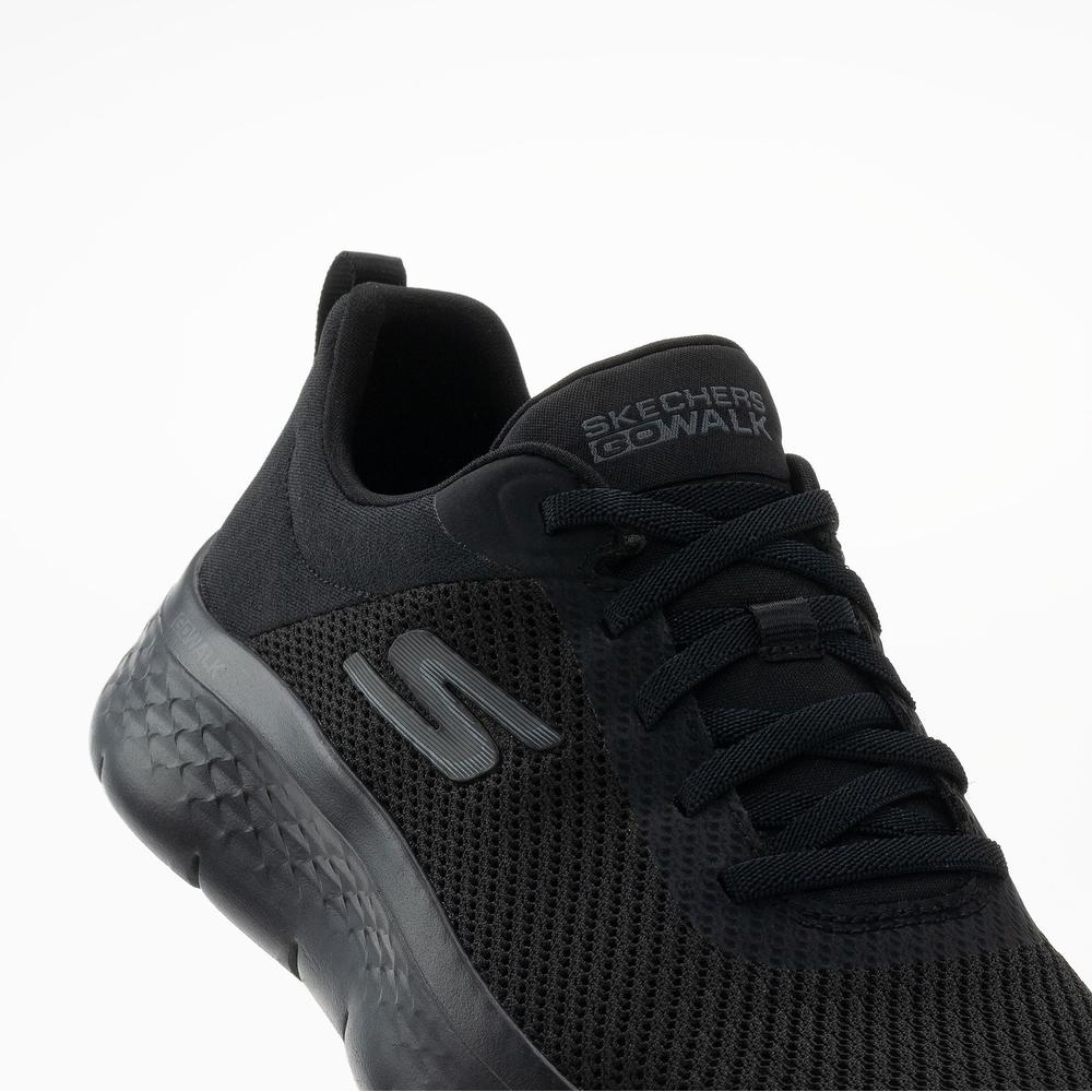 Dámske topánky Skechers Go Walk Flex 124952BBK - čierne