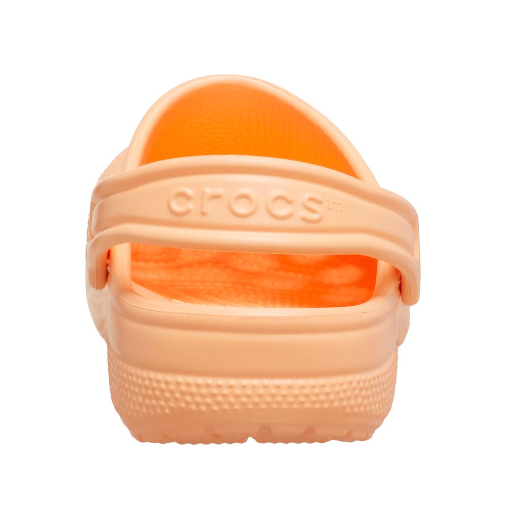 Klapky mládež Crocs Classic Clog 206991-86A - pomarančové