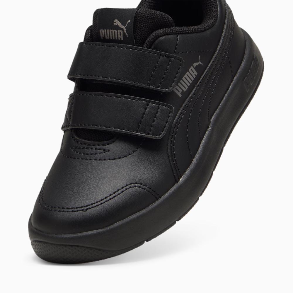 Detské topánky Puma Courtflex V3 V PS 39764201 - čierne