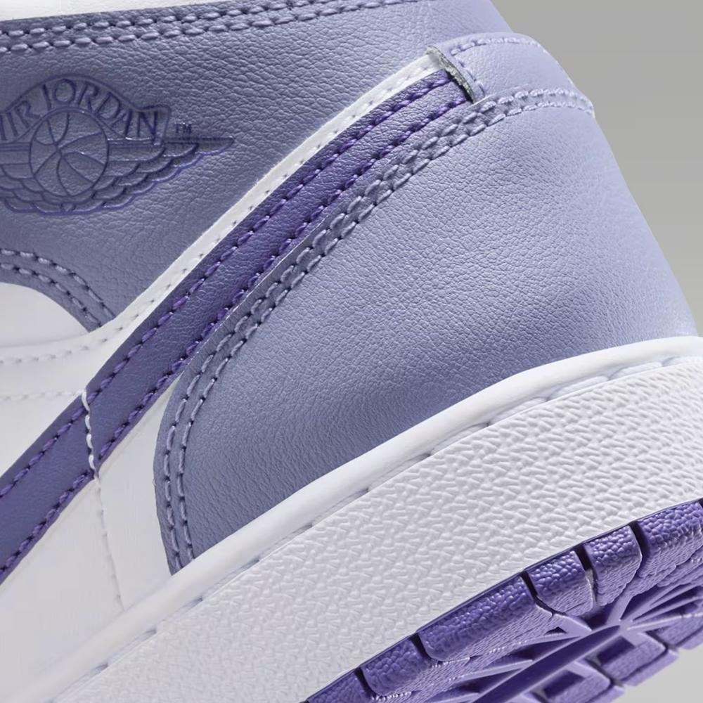 Detské topánky Nike Air Jordan 1 Mid DQ8423-500 - fialové