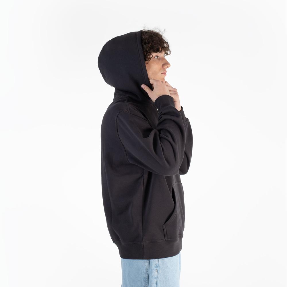 Blúza Champion Tonal Logo Fleece Erkek Siyah Hoodie 220274-ES503 - šedý