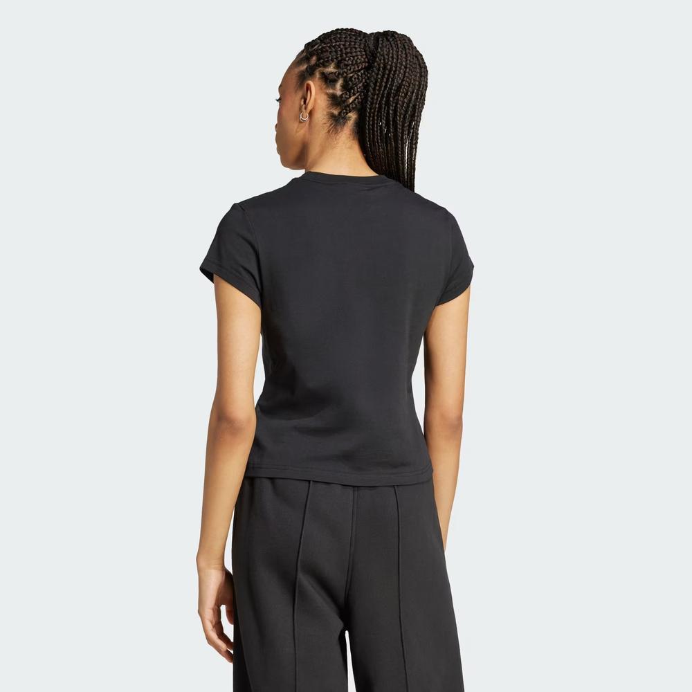 Tričko adidas Essentials Slim IW5707 - čierne