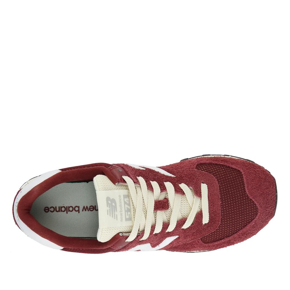 Topánky unisex New Balance U574RBK – bordóvé